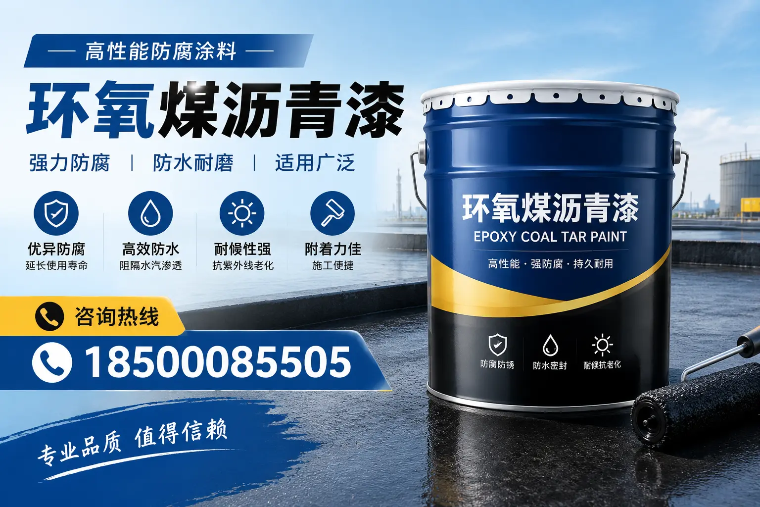 环氧煤沥青漆的主要成分与功能，昆明用户深度了解