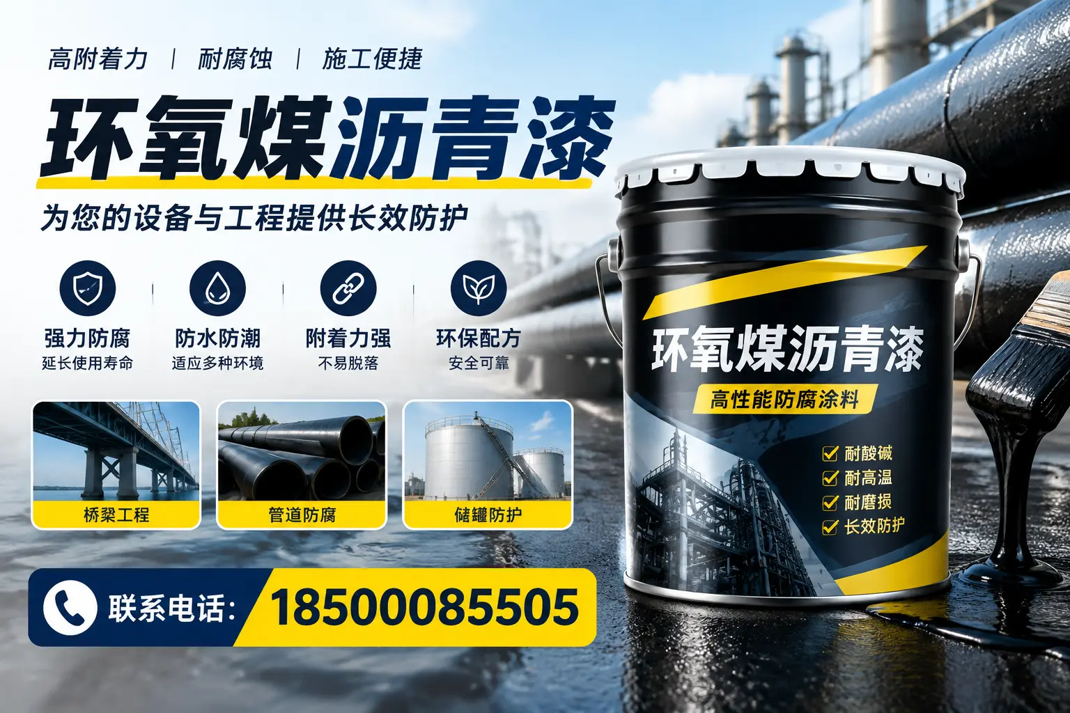 环氧煤沥青漆与其他涂料的对比分析，助力昆明企业决策