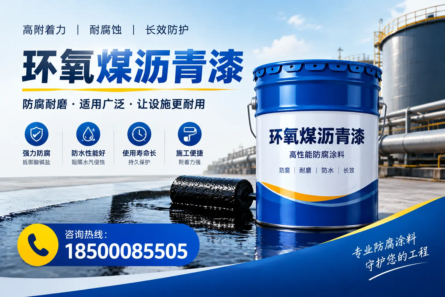 环氧煤沥青漆与其他涂料的对比分析，助力昆明企业决策